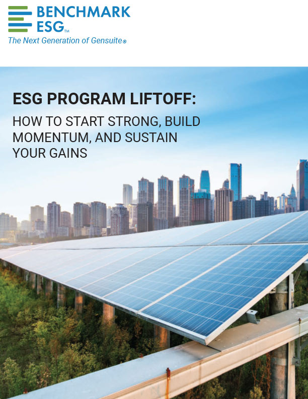 ESG Program Liftoff
