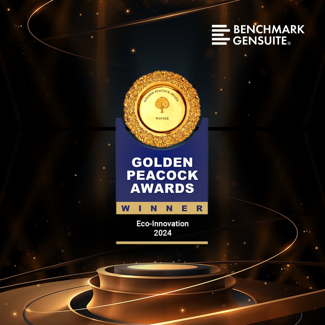 Benchmark Gensuite’s Disclosure Director Wins Golden Peacock Eco-Innovation Award